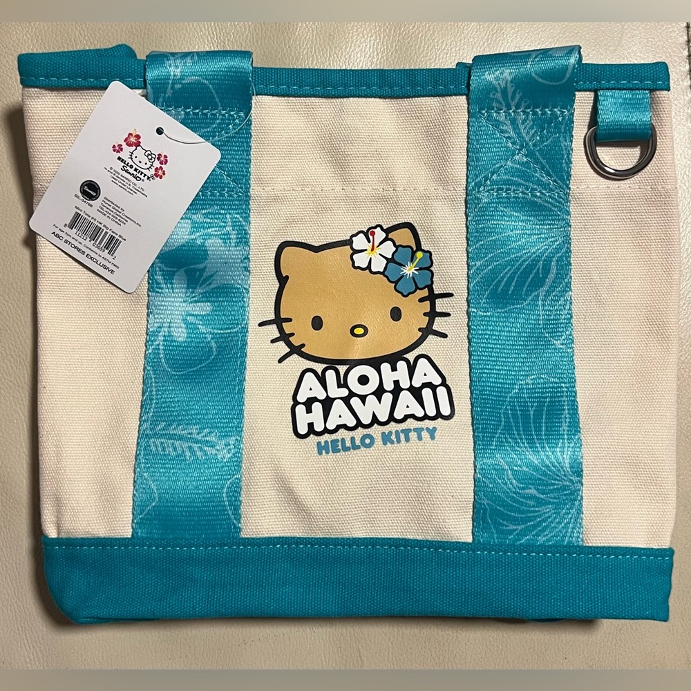 Hello Kitty tote bag.